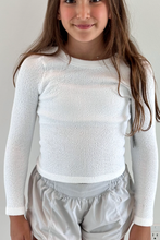 Load image into Gallery viewer, girls smocked long sleeve top