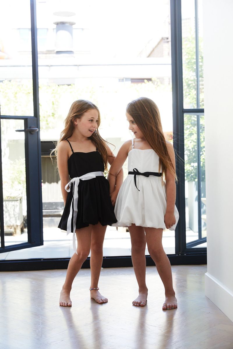 tween bubble hem dress