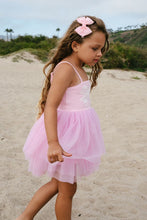 Load image into Gallery viewer, girls bow strappy tutu dress