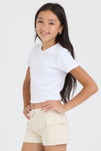 Load image into Gallery viewer, girls rib tee