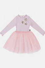Load image into Gallery viewer, Girls Long Sleeve Stars Tutu Dress
