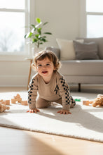 Load image into Gallery viewer, toddler check bolt sweatshirt + jogger