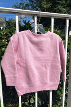 Load image into Gallery viewer, girls bow patch splatter sweatshirt