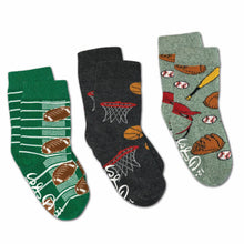 Load image into Gallery viewer, kids 3pk socks