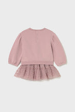 Load image into Gallery viewer, mini girls tulle skirt + sweatshirt set