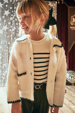 Load image into Gallery viewer, girls whip stitch coatigan