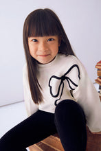 Load image into Gallery viewer, girls bow sweatshirt + legging set