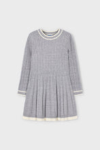 Load image into Gallery viewer, girls cable sweater dress