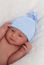 Load image into Gallery viewer, baby pom hat stripe