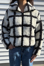 Load image into Gallery viewer, check cozy jacket