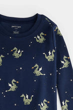 Load image into Gallery viewer, kids dragon print pj set
