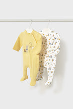 Load image into Gallery viewer, baby bunny garden footie