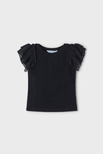 Load image into Gallery viewer, girls rib flutter top