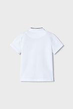 Load image into Gallery viewer, boys short sleeve collarless polo