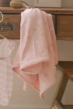Load image into Gallery viewer, baby french terry stars blanket