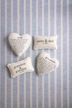 Load image into Gallery viewer, grandma heart pillow