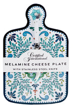 Load image into Gallery viewer, melamine cheese board set talavera
