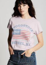 Load image into Gallery viewer, woodstock flag tee
