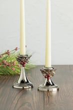 Load image into Gallery viewer, holly candlestick small