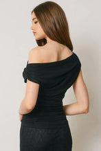 Load image into Gallery viewer, one shoulder ruched top
