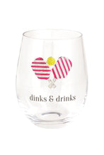 Load image into Gallery viewer, jewel pickle ball wine glass