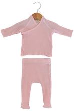 Load image into Gallery viewer, baby organic waffle kimono + pant