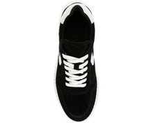 Load image into Gallery viewer, suede rib flatform sole sneaker
