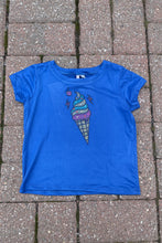 Load image into Gallery viewer, girls short sleeve ice cream tee