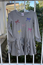 Load image into Gallery viewer, girls ruffle bows dress