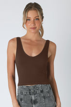 Load image into Gallery viewer, reversible rib crop top