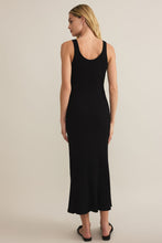 Load image into Gallery viewer, rib jersey ring strap midi dress