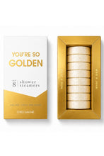 Load image into Gallery viewer, 8 shower steamers - golden
