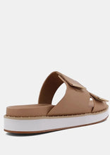 Load image into Gallery viewer, 2 strap stud trim sandal