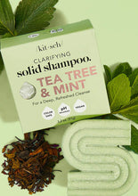Load image into Gallery viewer, tea tree clarifying shampoo bar