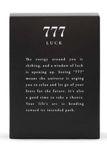 Load image into Gallery viewer, angel number candle 777
