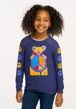 Load image into Gallery viewer, kids cozy top grateful dead bear