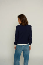 Load image into Gallery viewer, scrunch sleeve shirting blazer