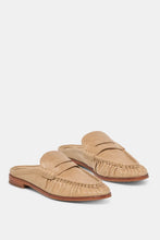 Load image into Gallery viewer, Embossed Suede Loafer Slide