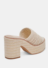 Load image into Gallery viewer, woven platform sandal
