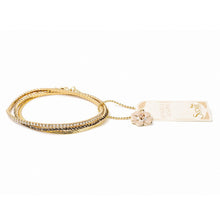 Load image into Gallery viewer, trio rhinestone bracelets