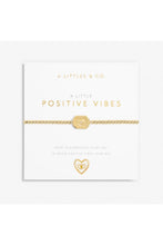 Load image into Gallery viewer, bracelet positive vibes