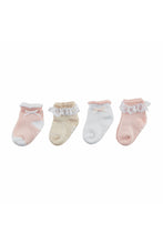 Load image into Gallery viewer, pointelle baby sock set 4