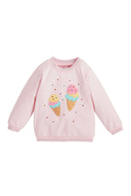 Load image into Gallery viewer, girls icecream + shake sweatshirt