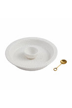 Load image into Gallery viewer, woven ceramic chip + dip