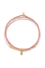 Load image into Gallery viewer, trio miyuki bracelet blush