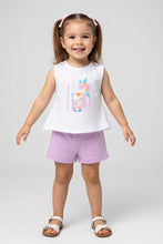 Load image into Gallery viewer, Girls fruit tee and shorts
