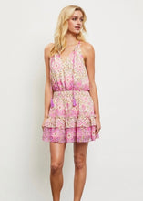 Load image into Gallery viewer, floral ruffle romper dress
