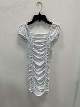 Load image into Gallery viewer, girls short sleeve ruched dress