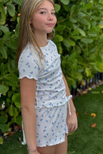 Load image into Gallery viewer, girls rib print shorts