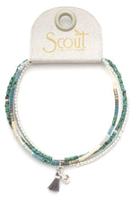 Load image into Gallery viewer, miyuki bracelet trio turq